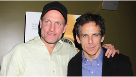 11月1日、N.Y.で行われた『Rampart』イベントにて。ウディ・ハレルソン＆ベン・スティラー -(C) Startraks/AFLO