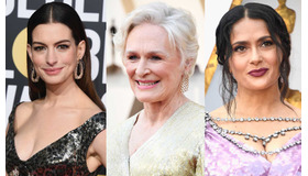 アン・ハサウェイ＆グレン・クローズ＆サルマ・ハエック-(C) Getty Images