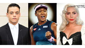 ラミ・マレック＆大坂なおみ＆レディー・ガガ-(C)Getty Images