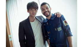 竹内涼真×ジャスティス・スミス『名探偵ピカチュウ』／photo：You Ishii