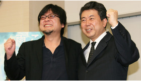 『おおかみこどもの雨と雪』製作発表会見