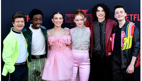 「ストレンジャー・シングス」キャスト陣-(C)Getty Images