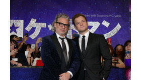 『ロケットマン』ジャパンプレミア　タロン・エジャトン、デクスター・フレッチャー監督