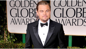 先日、ゴールデン・グローブ賞授賞式にレオナルド・ディカプリオ　-(C) AP/AFLO