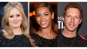 アデル＆ビヨンセ＆クリス・マーティン-(C)Getty Images