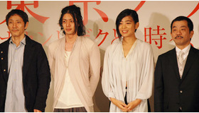 『東京タワー　オカンとボクと、時々、オトン』完成記者会見　オダギリジョー、内田也哉子、小林薫　メイン