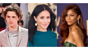 ティモシー・シャラメ＆メーガン妃＆ゼンデイヤ (C) Getty Images