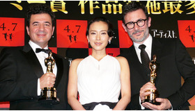 『アーティスト』ミシェル・アザナヴィシウス監督＆ルドヴィック・ブールス（音楽監督）来日舞台挨拶 ／ -(C) A.M.P.A.S. (R)