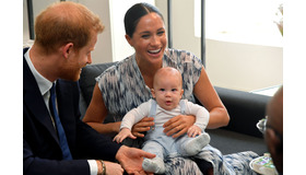 メーガン妃＆ヘンリー王子＆アーチーくん (C) Getty Images