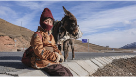 『巡礼の約束』撮影風景　（C）GARUDA FILM