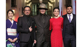 岩瀬晶子、真田広之、ジョニー・デップ、美波、アンドリュー・レヴィタス　Photo by Andreas Rentz/Getty Image