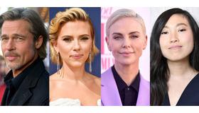 ブラッド・ピット＆スカーレット・ヨハンソン＆シャーリーズ・セロン＆オークワフィナ (C) Getty Images