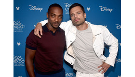 アンソニー・マッキー＆セバスチャン・スタン-(C)Photo by Alberto E. Rodriguez/Getty Images for Disney
