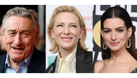 ロバート・デ・ニーロ＆ケイト・ブランシェット＆アン・ハサウェイ (C) Getty Images