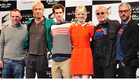 『アメイジング・スパイダーマン』アンドリュー・ガーフィールド＆エマ・ストーン来日記者会見