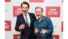 ベネディクト・カンバーバッチ＆マーティン・フリーマン Photo by Jeff Spicer/Getty Images