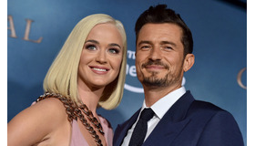 ケイティ・ペリー＆オーランド・ブルーム Photo by Axelle/Bauer-Griffin/FilmMagic