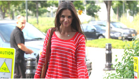 ニューヨークでのケイティ・ホームズ -(C) INFPhoto／AFLO