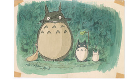 『宮崎駿展』イメージ画『となりのトトロ』(1988)イメージボード 宮崎駿（C） 1988 Studio Ghibli