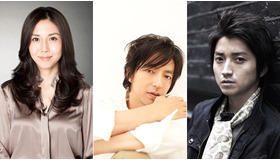 『藁の楯』左：松嶋菜々子／中央：大沢たかお／右：藤原竜也
