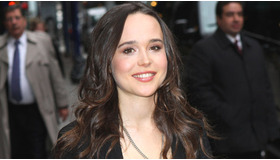 N.Y.で「The Late Show with David Letterman」（原題）を鑑賞したエレン・ペイジ -(C) Splash／AFLO