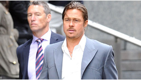 ロンドンで撮影中の『The Counselor』（原題）でのブラッド・ピット -(C) Splash／AFLO