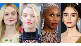 エル・ファニング＆アニャ・テイラー＝ジョイ＆シンシア・エリヴォ＆リリー・コリンズ (C) Getty Images