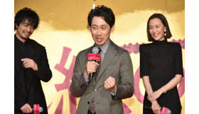 『騙し絵の牙』騙し合いバトル開幕式（C）2021「騙し絵の牙」製作委員会