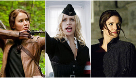 『ハンガー・ゲーム』ジェニファー・ローレンス -(C) 2012 LIONS GATE FILMS INC. ALL RIGHTS RESERVED.／『アイアン・スカイ』ユリア・ディーツェ -(C) 2012 Blind Spot Pictures, 27 Film Productions, New Holland Pictures／『エージェント・マロリー』ジーナ・カラーノ -(C) 2011 Five Continents Imports, LLC. All rights reserved