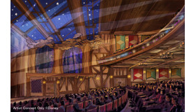 「ファンタジーランド・フォレストシアター」イメージ図 (C) Disney