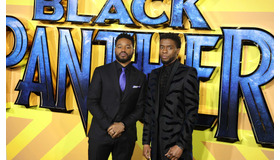 ライアン・クーグラー監督＆チャドウィック・ボーズマン (C) Getty Images