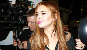 ウィル・アイ・アムのパーティに出席したリンジー・ローハン -(C) Splash／AFLO