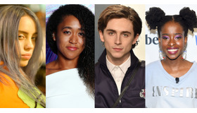 ビリー・アイリッシュ＆大坂なおみ＆ティモシー・シャラメ＆アマンダ・ゴーマン  (C) Getty Images