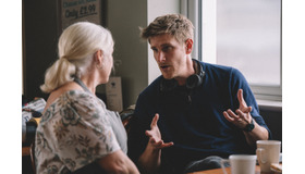 『スーパーノヴァ』メイキング　(C) 2020 British Broadcasting Corporation, The British Film Institute, Supernova Film Ltd.