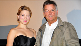 『マリーアントワネットに別れをつげて』舞台挨拶＠第25回東京国際映画祭（レア・セドゥ＆ブノワ・ジャコー監督）