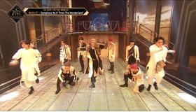 ATEEZ「KINGDOM : LEGENDARY WAR」（C）AbemaTV,Inc.