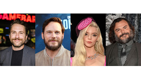 チャーリー・デイ、クリス・プラット、アニャ・テイラー＝ジョイ、ジャック・ブラック (C) Getty Images