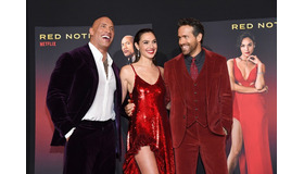 Netflix映画『レッド・ノーティス』LAワールドプレミア