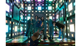 『CUBE 一度入ったら、最後』オフショット写真（C）2021「CUBE」製作委員会