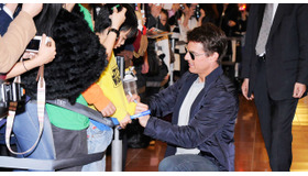 『アウトロー』トム・クルーズ来日