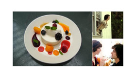 ミランダ・ジュライ新作映画「ザ・フューチャー」が、イデーカフェ パルクとコラボレーション。映画モチーフのデザートや限定シャツ登場