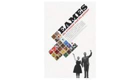 『ふたりのイームズ：建築家チャールズと画家レイ』海外版ポスター