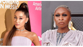 アリアナ・グランデ、シンシア・エリヴォ (C) Getty Images