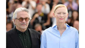 ジョージ・ミラー、ティルダ・スウィントン Photo by Pascal Le Segretain/Getty Images