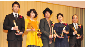第86回キネマ旬報ベスト・テン表彰式（三浦貴大＆橋本愛＆森山未來＆安藤サクラ＆小日向文世）