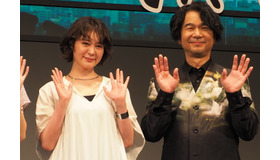 貫地谷しほり＆中村正人／「5つの歌詩（うた）」完成披露舞台挨拶