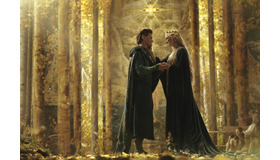エルロンド（左）、ガラドリエル（右）「ロード・オブ・ザ・リング: 力の指輪」（C）Amazon Studios