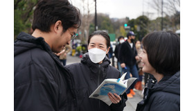 「5つの歌詩」#1「空を読む」メイキング写真（C）2022 東北新社