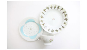 「minä perhonen×PASS THE BATON remake tableware」‘“リトルトリップ”