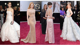 アカデミー賞ファッションチェック！　デザインは控えめ、素材の美しさで勝負